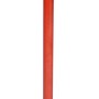 Küpper Erd- und Betonstampfer, rot pulverbeschichtet, mit Stahlplatte und T-Griff.