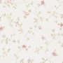 A.S. Création Vliestapete mit Blumenmuster in Beige, Grün und Rosa.