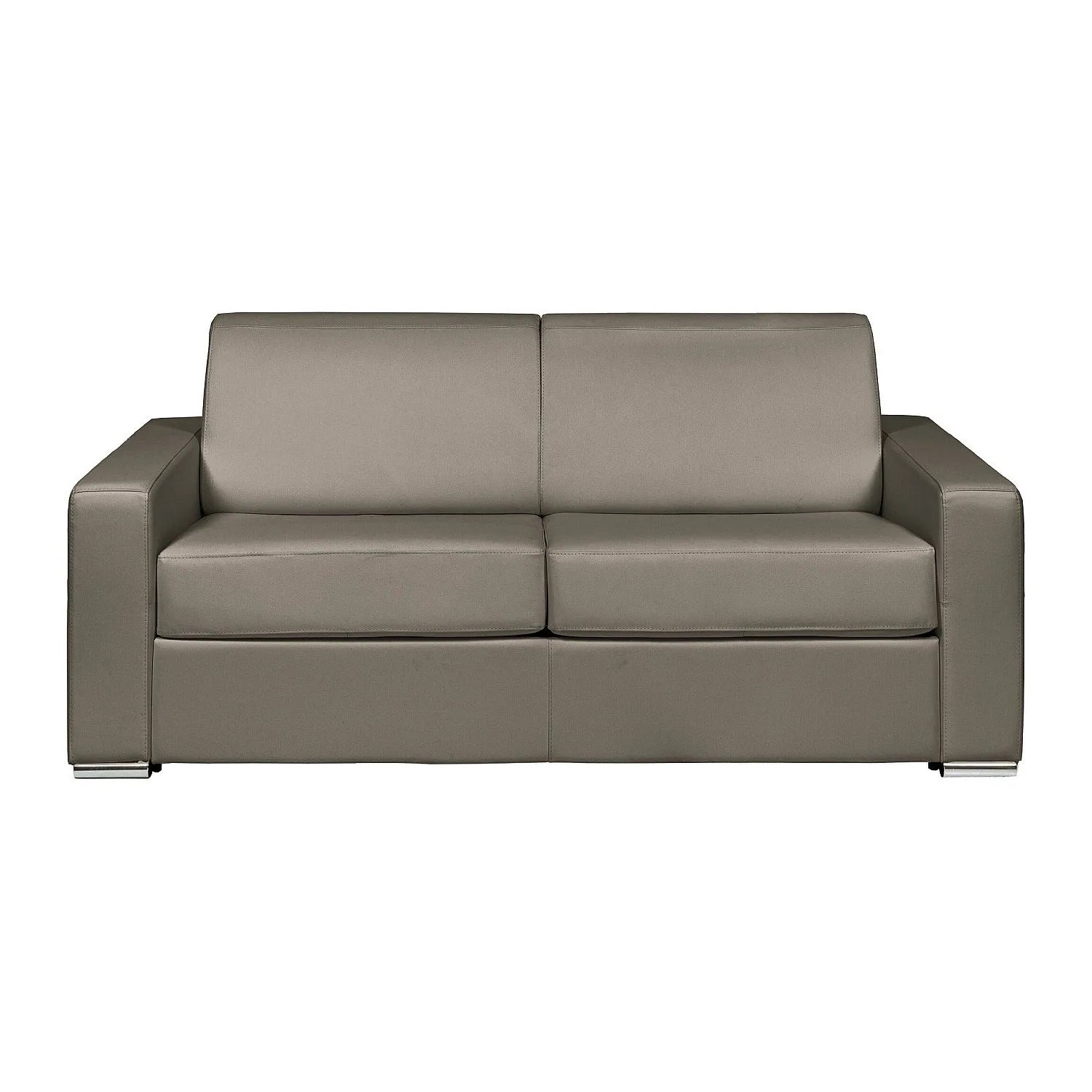 Vente-unique Schlafsofa Calito Taupe 194 cm