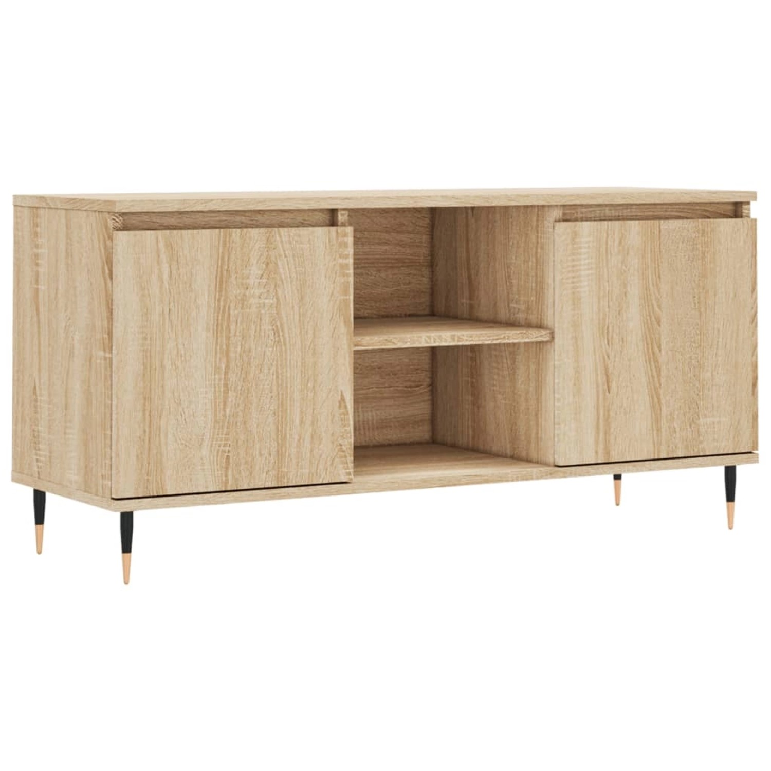 vidaXL TV-Schrank Sonoma-Eiche 104x35x50 cm Holzwerkstoff 827007 günstig online kaufen