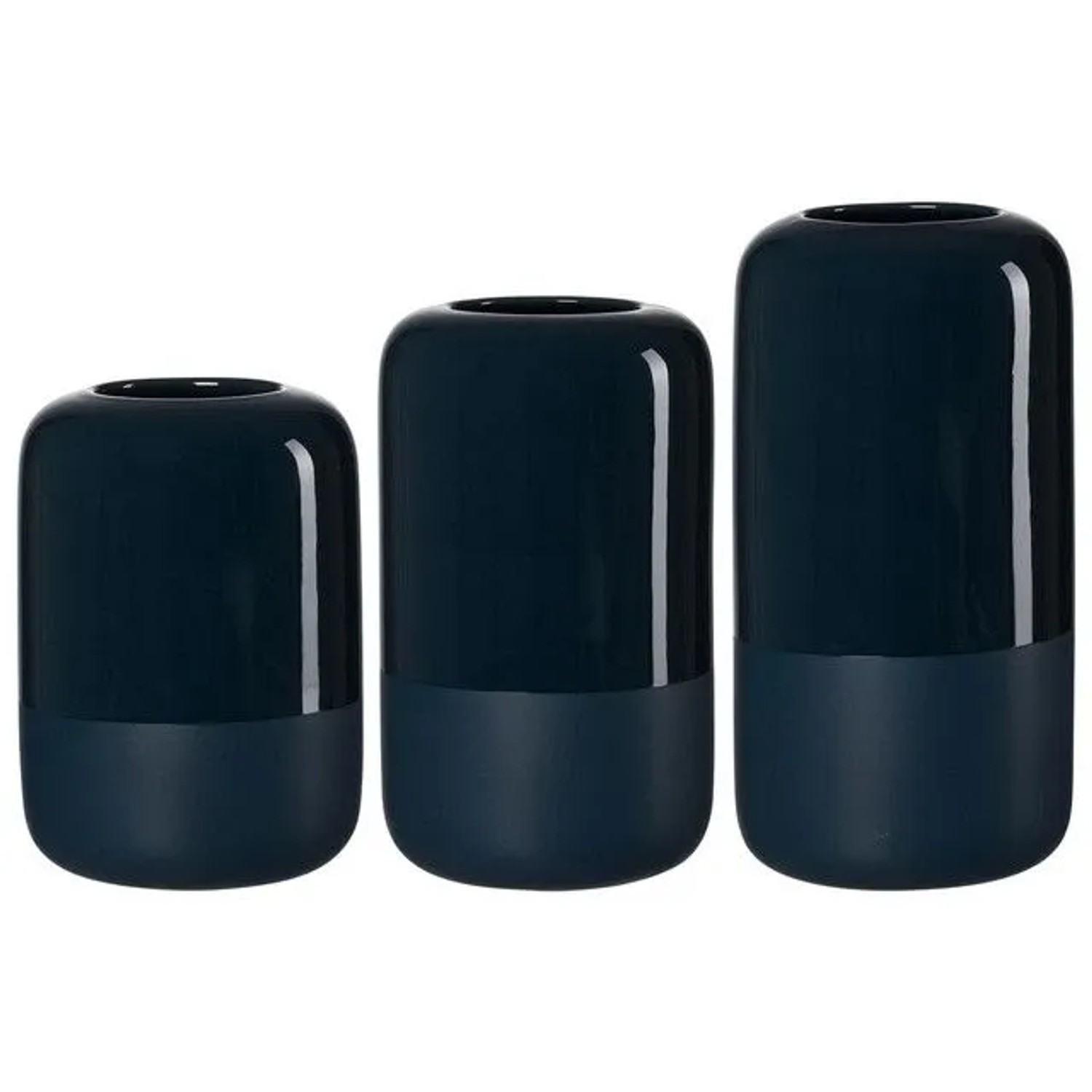 Ritzenhoff & Breker Dome Vasen-Set 3-teilig Blau