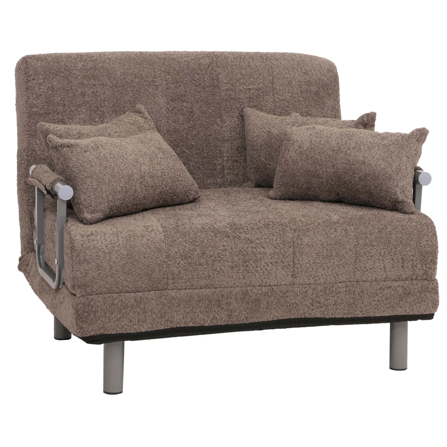 MCW Schlafsessel K29 Stoff Boucle 500g/m² Hellbraun