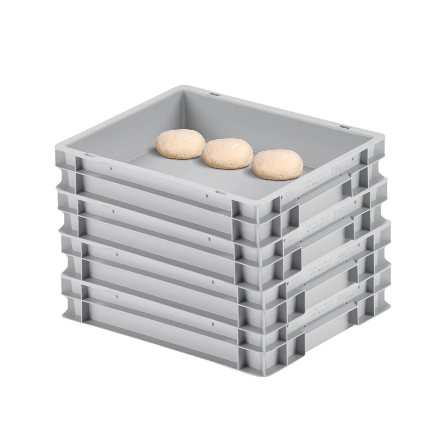 CHEFGASTRO SuperSparSet 4 x Pizzaballenbox Ohne Deckel HxBxT 7,5 x 30 x 40 günstig online kaufen