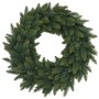 Runder, grüner künstlicher Tannen-Kranz Ø 60cm. Ideal als Weihnachtsdekoration für Tür oder Tisch.