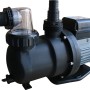 Steinbach Pool-Filterpumpe SPS 100-1 für Pools bis 40.000 l, schwarzes Gehäuse.