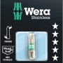 Wera Bit TX25 Edelstahl, 25 mm, mit Torsionszone für Schrauben.