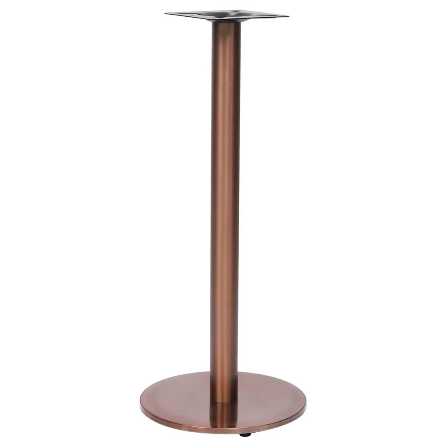 vidaXL Bistrotisch-Gestell Golden Ø45x107 cm Edelstahl 325443