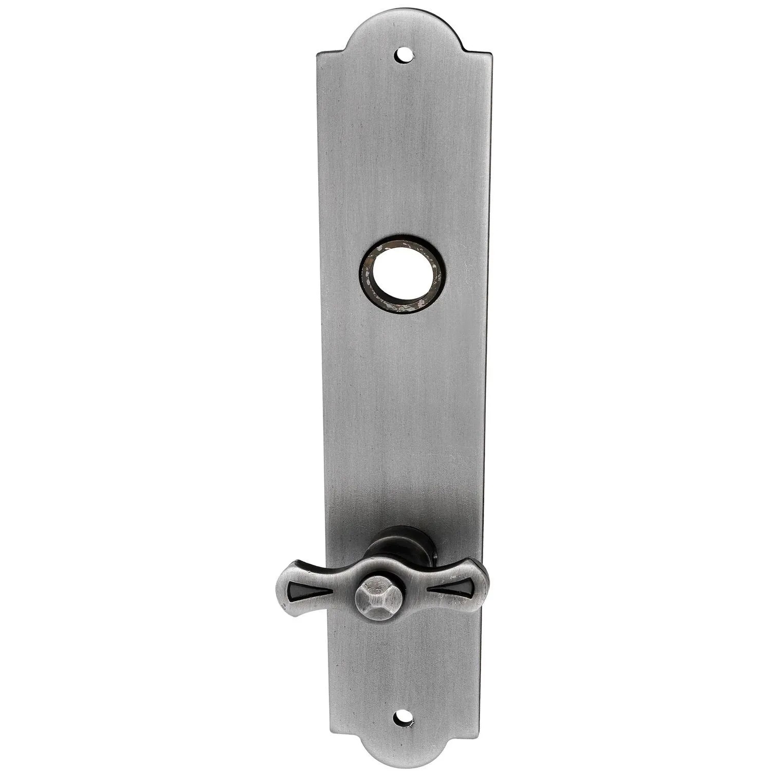 SCHÖSSWENDER Langschild Siegfried Wc 90 38-45 mm Schwarz Passiviert Önorm