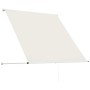 vidaXL Einziehbare Markise 100x150 cm Creme 145892_7