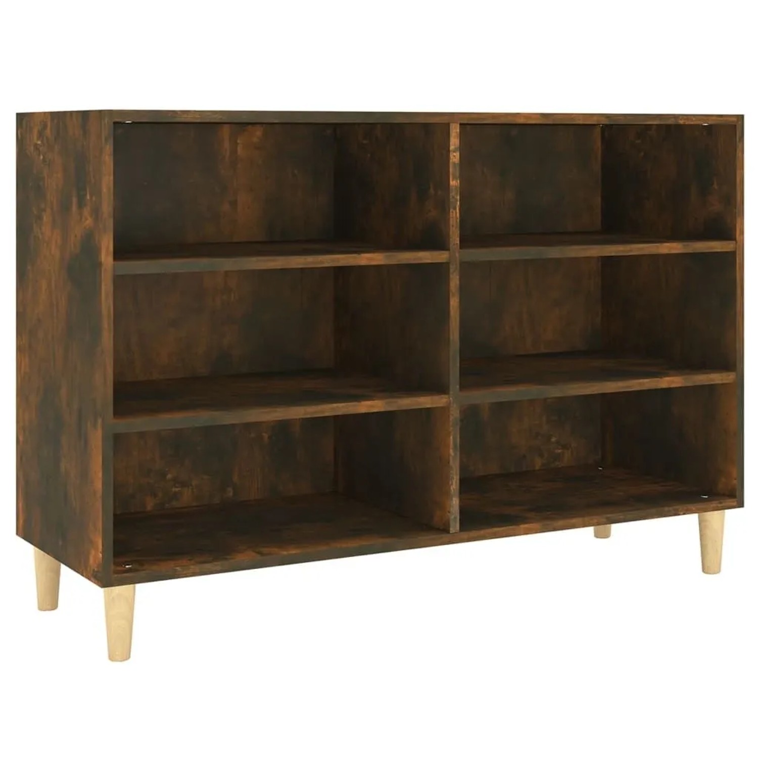 vidaXL Sideboard Räuchereiche 103,5x35x70 cm Holzwerkstoff 813182