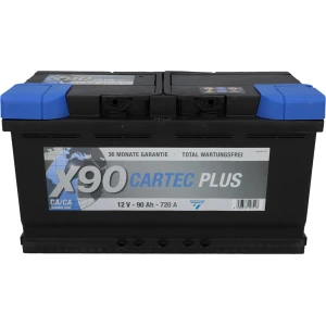 Cartec Starterbatterie Plus 90 Ah/720 A