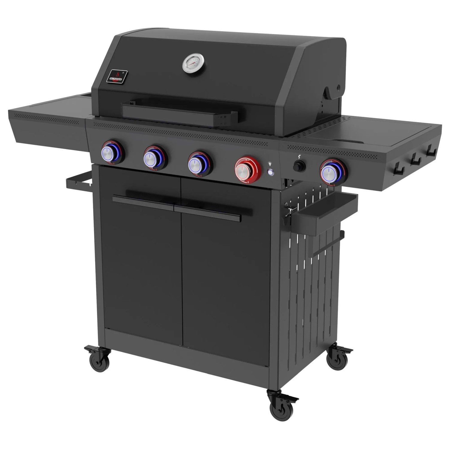 El Fuego Gasgrill Key West 4+1 Brenner