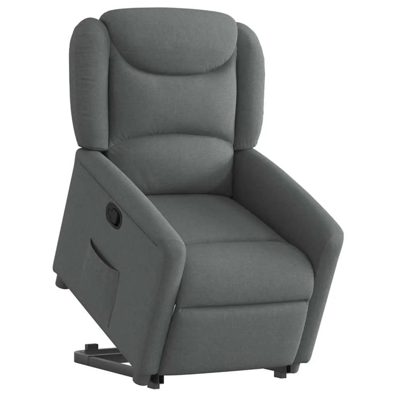 vidaXL Relaxsessel mit Aufstehhilfe Dunkelgrau Stoff 3303195 günstig online kaufen