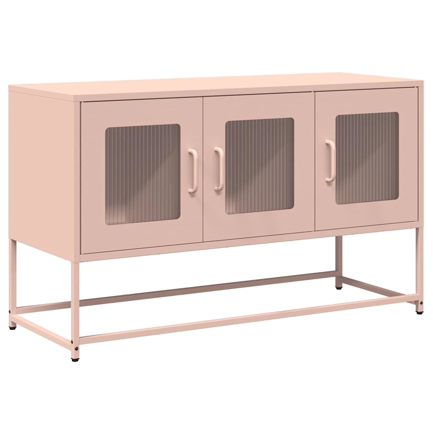 vidaXL TV-Schrank Rosa 100,5x39x60,5 cm Kaltgewalzter Stahl 853339 günstig online kaufen