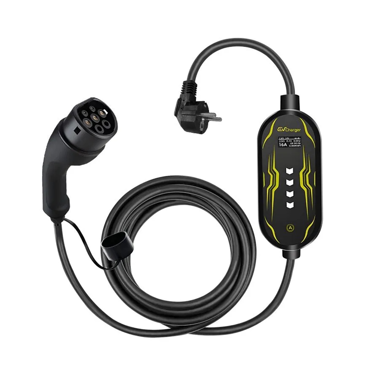 Junsun Ladekabel Typ 2 3.6kW 5m Typ 2 Tragbare EV Ladegerät