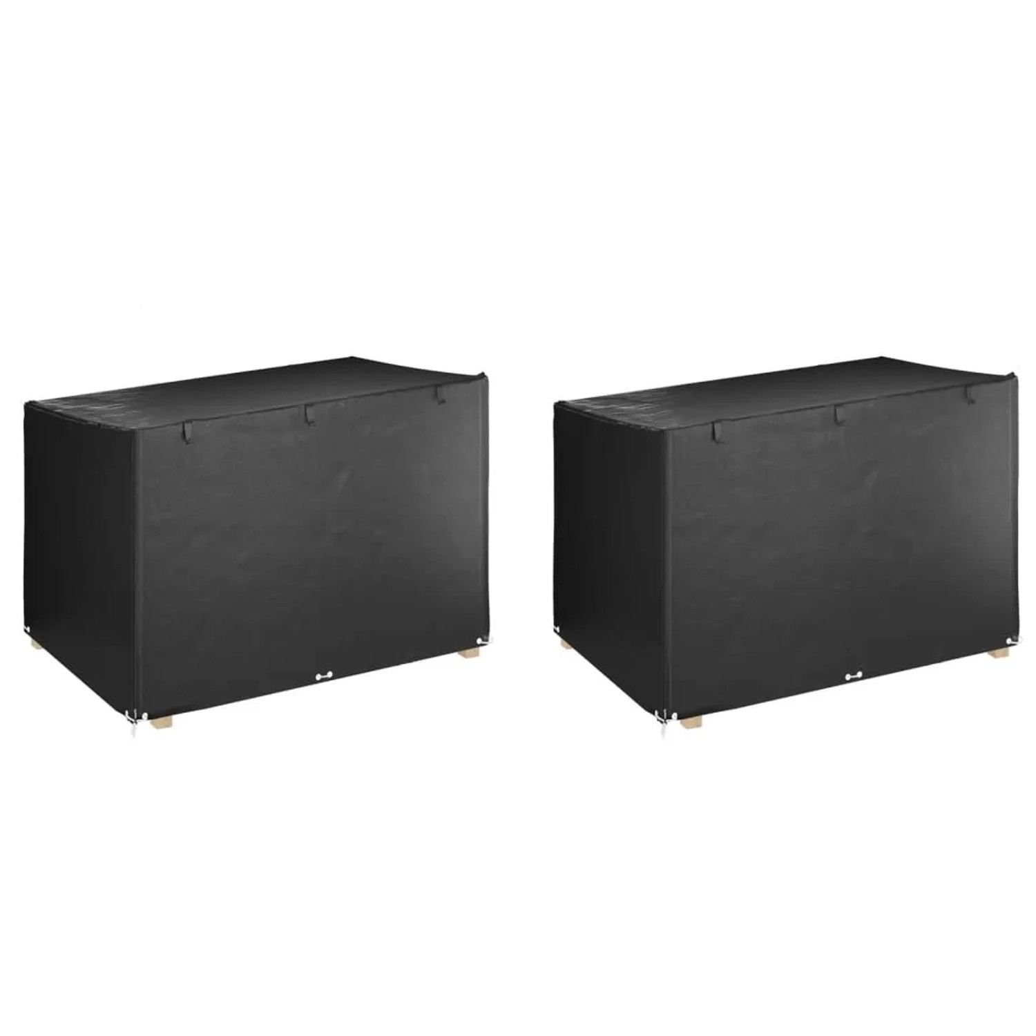 vidaXL Abdeckungen für Schaukelbank 2 Stk 12 Ösen 215x150x130/150 cm 3155382