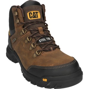 Brauner Cat Sicherheitsstiefel Framework S3, Größe 40, für sicheres Arbeiten.