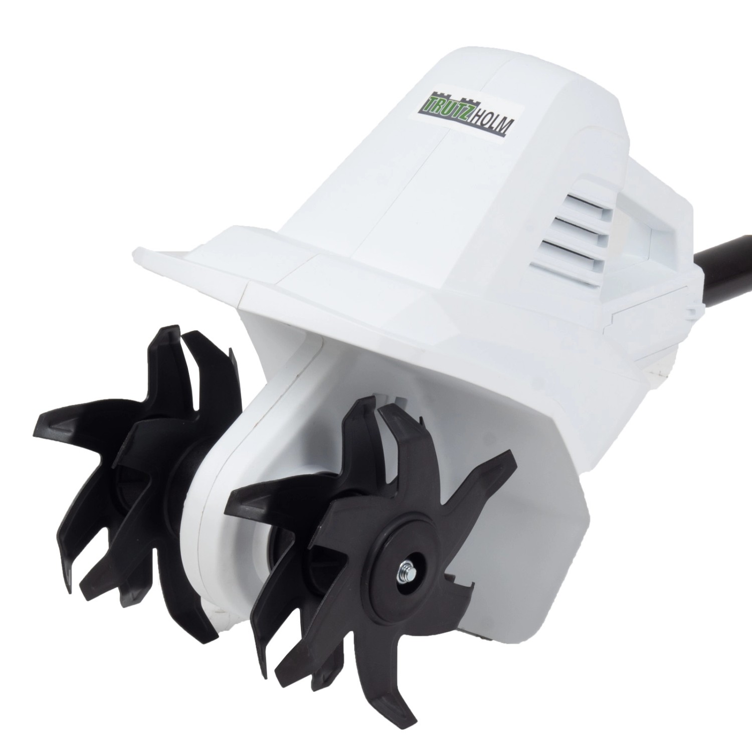 TRUTZHOLM Akku-Bodenhacke, 20V, mit 24 Klingen. Ideal für die Gartenarbeit.