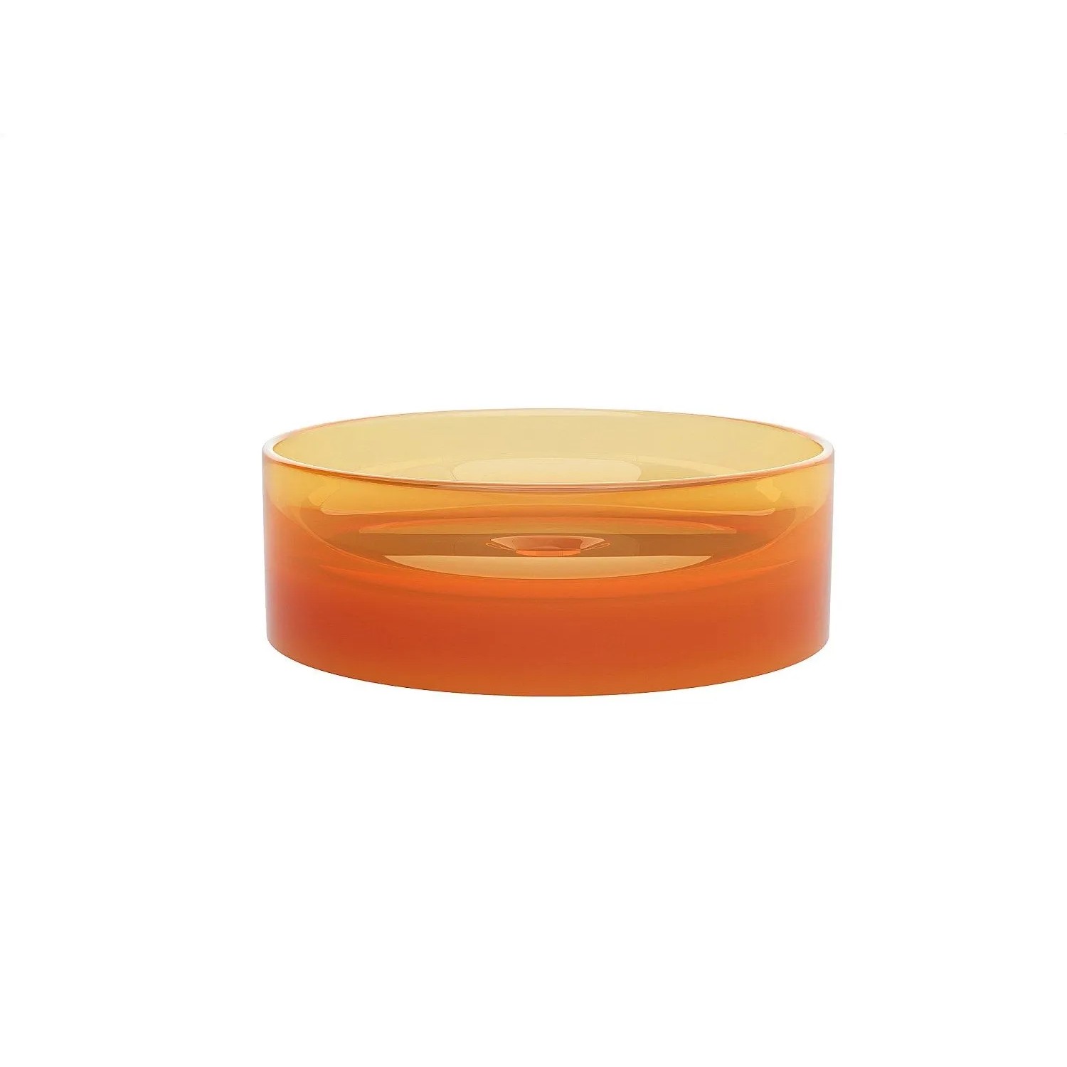 Vente-unique Aufsatzwaschbecken Spavo Orange 40 cm