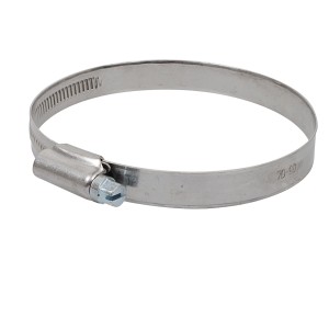 Kirchhoff Schlauchklemme, 70-90 mm, Edelstahl, für Schlauchverbinder.