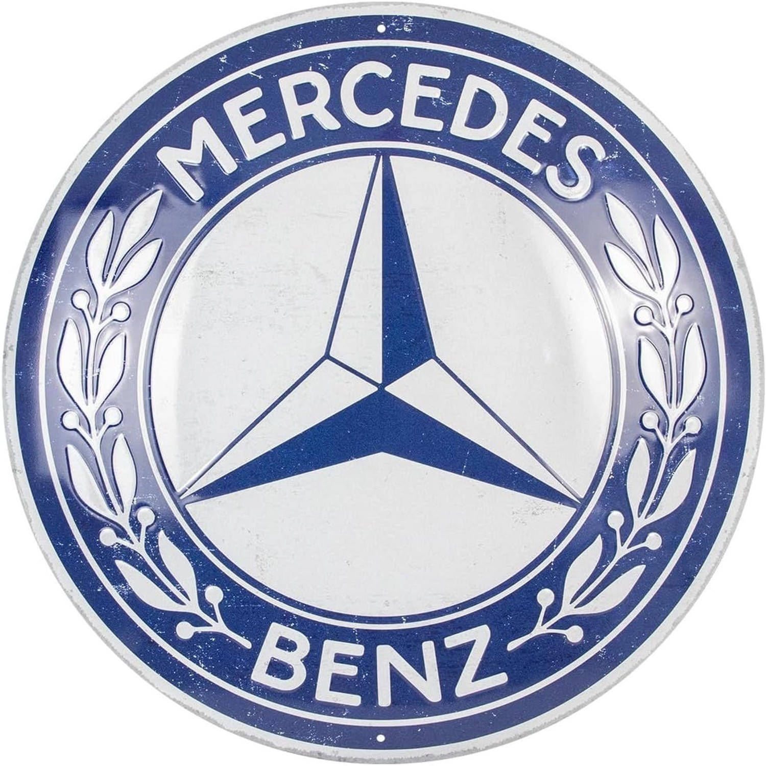Nostalgic-Art Blechschild 35 cm Rund - Mercedes-Benz - Logo günstig online kaufen