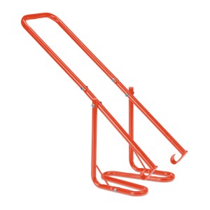 Relaxdays Müllpresse Stahl Rot Manuell 95 cm x 35 cm x 30,5 cm 3 kg