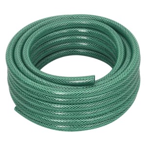 vidaXL Gartenschlauch mit Kupplung-Set Grün 10 m PVC 154368