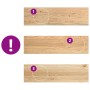 vidaXL Treppenstufen 2 Stk Unbehandelt 90x30x2 cm Massivholz Eiche 3283780_7