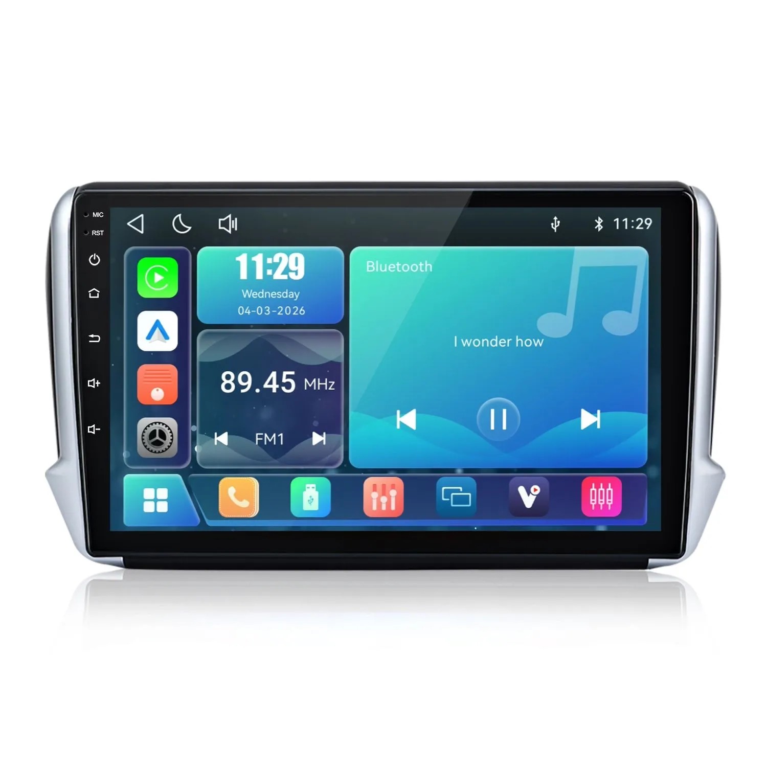 Junsun Autoradio Für Peugeot 2008 2013-2017 Linux