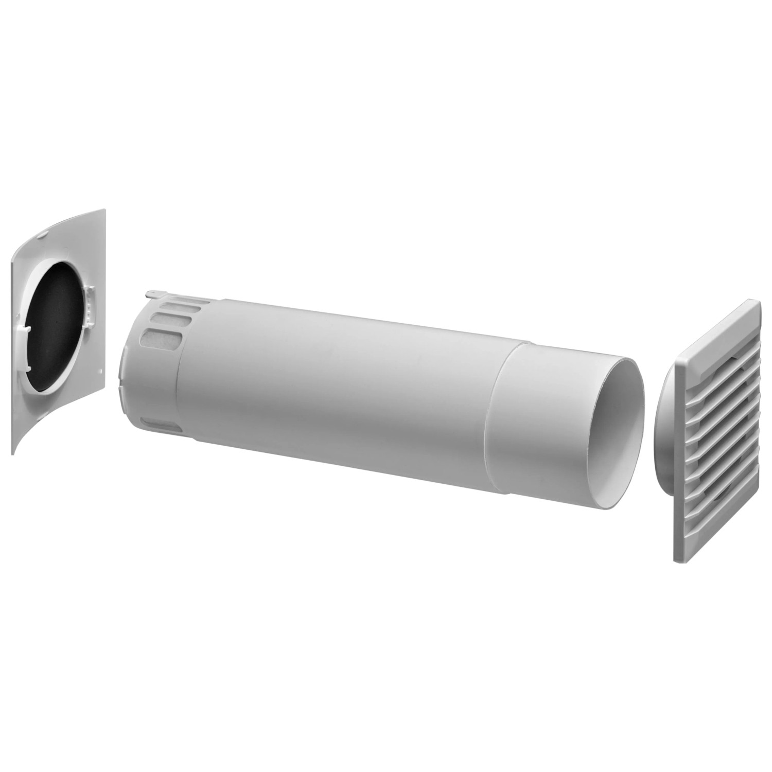 Marley Flachkanal Verbinder 110 Weiß ZSMA Bei