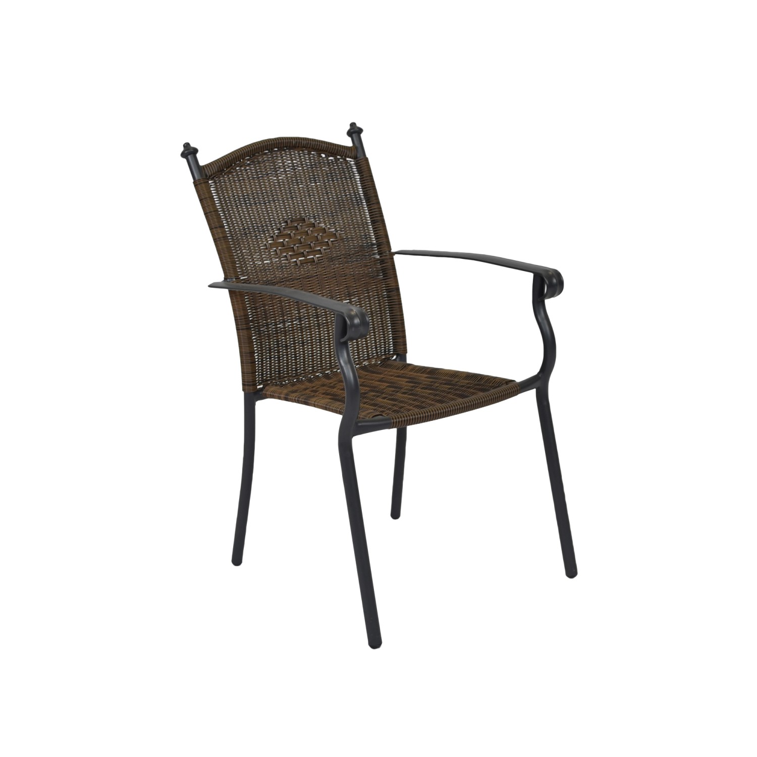 Merxx Roma Stapelsessel 2er-Set Schoko