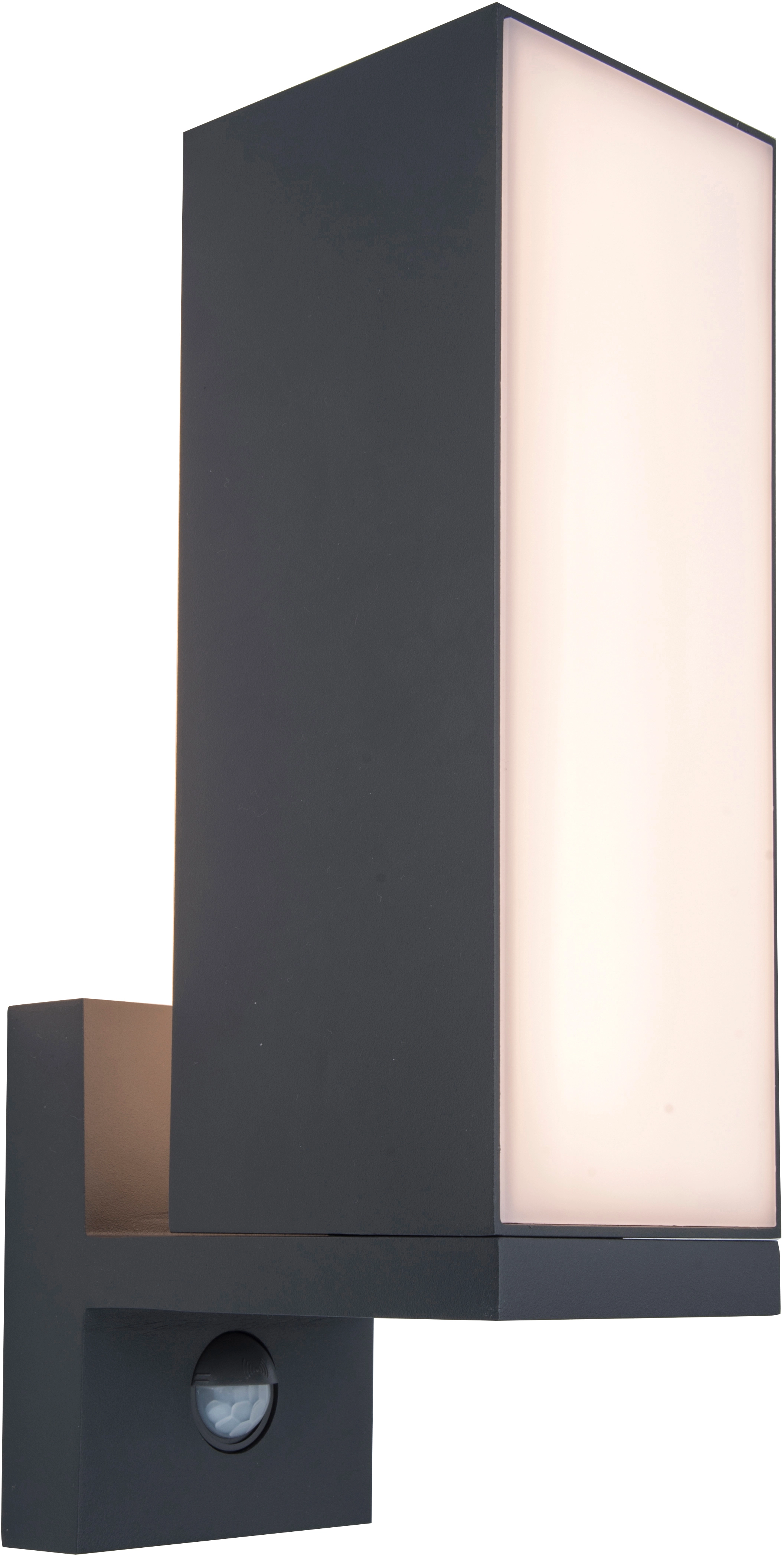 Lutec LED-Außenwandleuchte x cm bei Cuba cm kaufen 30,8 1-flammig OBI x 9,3 Anthrazit cm 14,6