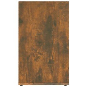 vidaXL Schuhregal, 2er-Set, Räuchereiche, 52,5x30x50 cm. Schuhschrank für Büro oder Flur.