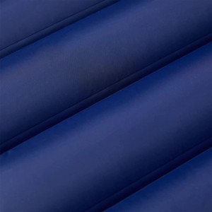 vidaXL Selbstaufblasende Isomatte mit Kissen Marineblau 4007122