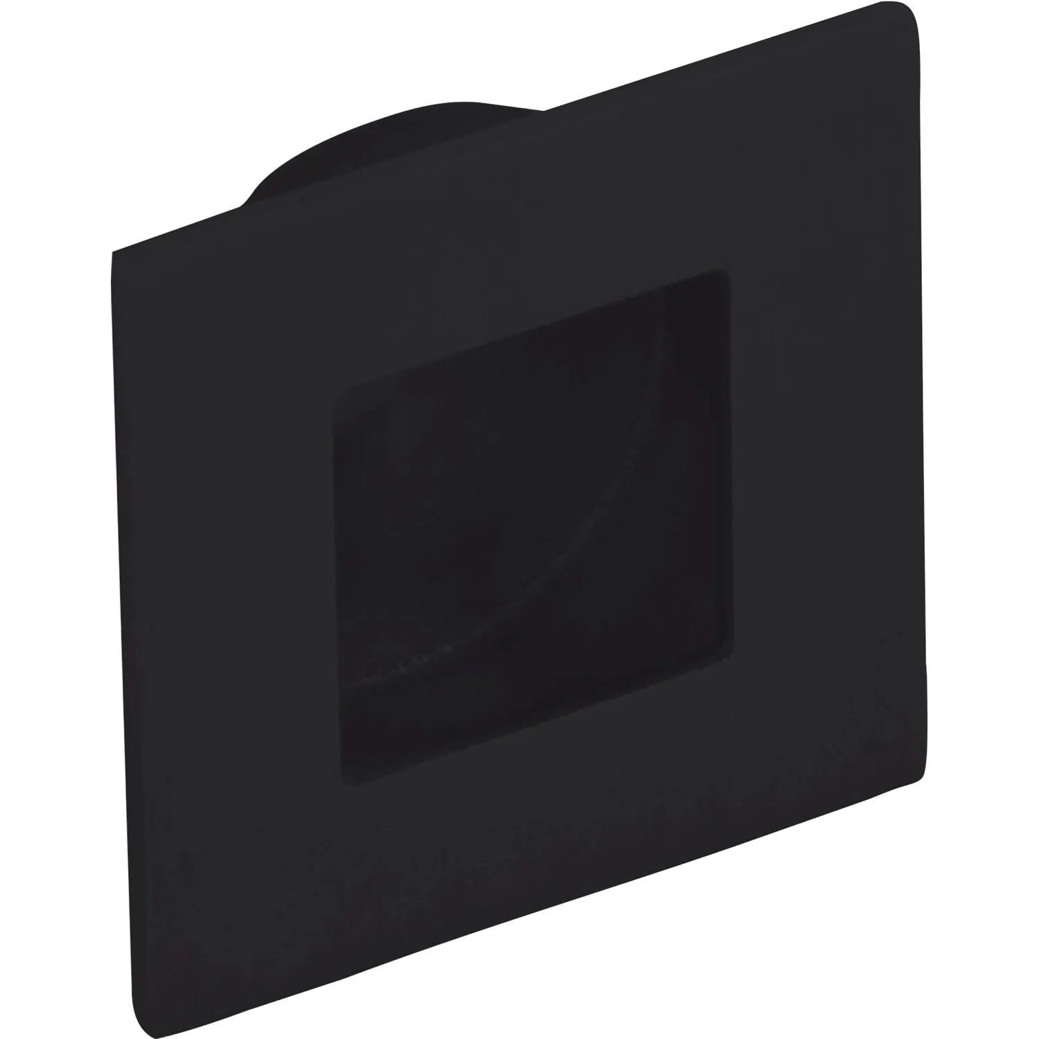 Technik Team Muschelgriff Eros Ø 30 mm Einlass Ø 24 mm Edelstahl Schwarz Matt