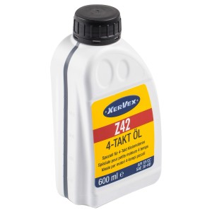 Xervex Öl SAE30 Z42 für 4-Takt-Motoren, 600ml Flasche. Zubehör für Kettensägen.