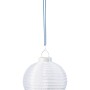 Weißer LED-Solar-Lampion Pantanelle zum Aufhängen, Design-Lampe für Garten und Balkon.