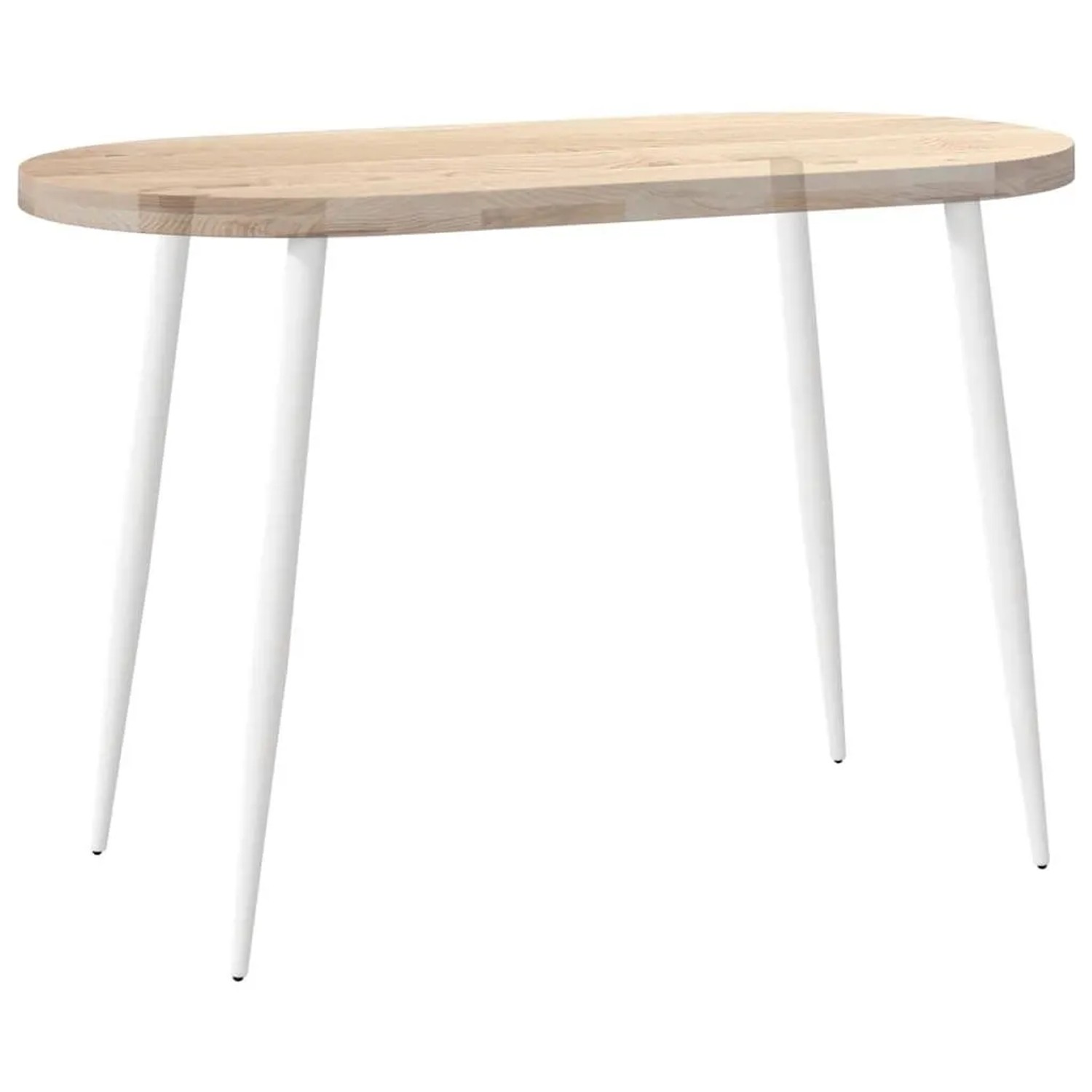 vidaXL Konsolentischbeine Konische Form 4 Stk Weiß 72-73 cm Stahl 4012517_8