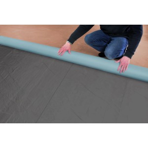 Karibu Dachfolie selbstklebend, 5 m², zur Abdichtung von Gartenhaus-Dächern.