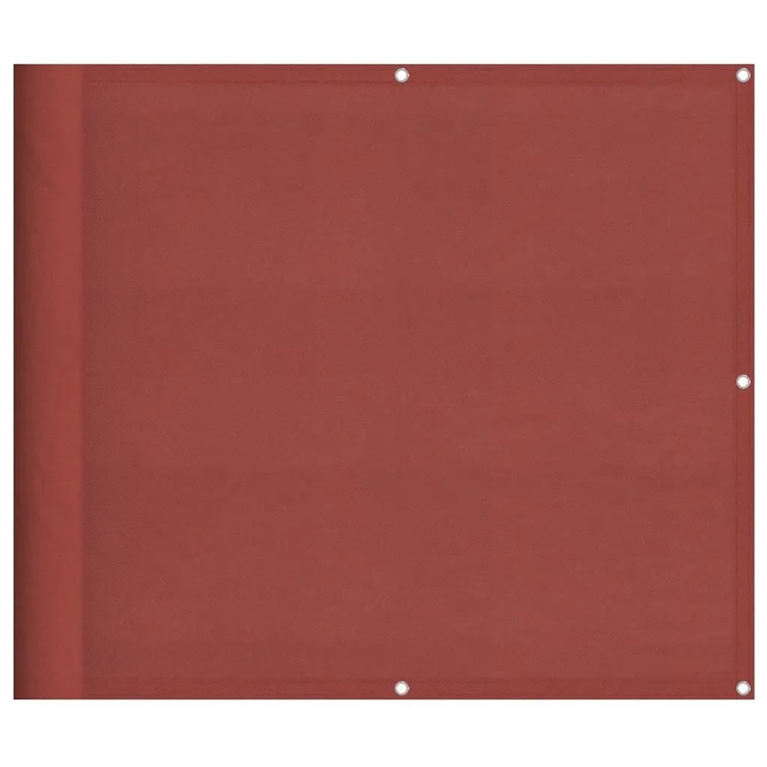 vidaXL Balkon-Sichtschutz Terrakotta 90x800 cm 100 % Polyester-Oxford 42002 günstig online kaufen