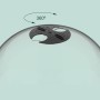 Relaxdays Anzuchtglocke 10er Set Kunststoff Transparent mit Belüftungsventil 20 cm x 25 cm_5