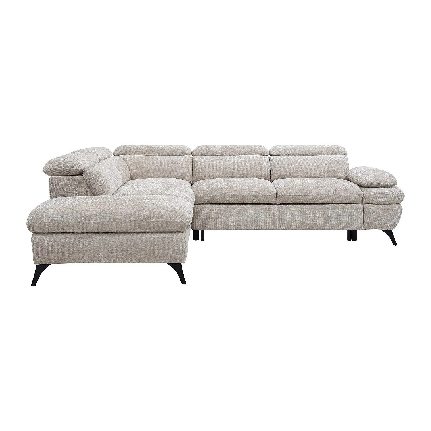Vente-unique Schlafsofa Surdeli Beige 280 cm
