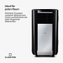 Klarstein Max Breeze Smart Klimaanlage, mobil, 15000 BTU, schwarz. Klimagerät mit Rollen für einfache Bewegung.