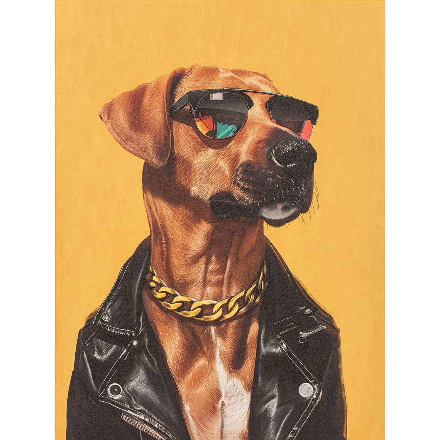 Art Universe Leinwandbild Cool Dressed Ridge 60 x 80 cm
