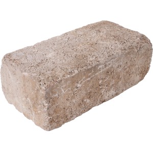 EHL Mauerstein Verona Antik, Muschelkalk, 40x20x14 cm. Mauerstein für rustikale Gartenmauern.