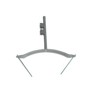 Floracord Paravent Kombiständer für Terrasse und Rasen, pulverbeschichtet.