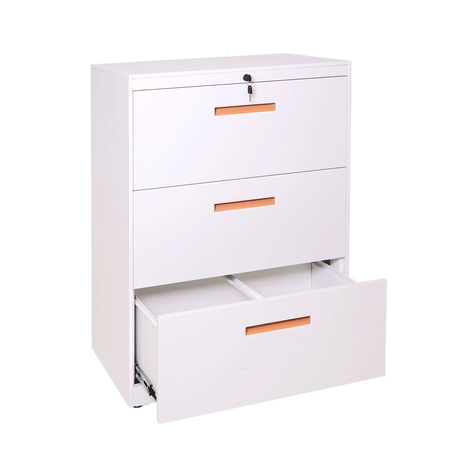 Mcw Hängeregisterschrank A10 Abschließbar A4 103x76x46cm Weiß