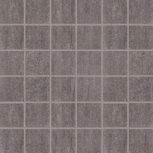 Mosaikfliese Feng Grau, 30x30 cm, quadratische Optik für Wand und Boden.