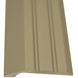 Ausgleichsprofil Edelstahl, 34x8x2500mm, Zubehör für Laminat & Parkett.