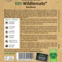 Sperli Bio Wildtomate Rote Murmel Samen, Verpackung mit Tomaten-Abbildung.